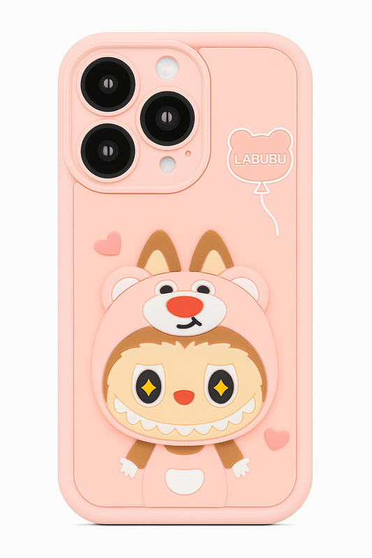 Labubu Silicon Pop Holder Back Cover - Cover - Yuwoo