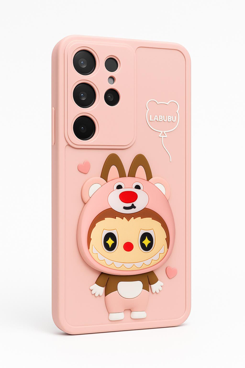 Labubu Silicon Pop Holder Back Cover - Cover - Yuwoo